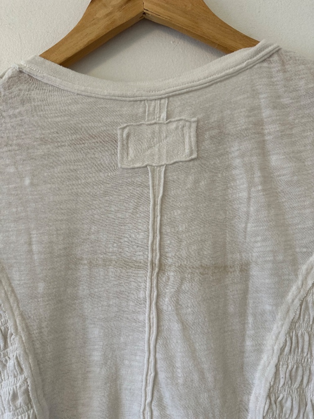 Free People x We The Free Sylvie Tee in Ivory | Size Large - Picture 6 of 12